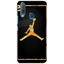 Силиконовый Чехол Nike Air Jordan на Виво У17 (Джордан 23)