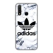 Чохли Адидас для Vivo Y19 (AlphaPrint) (Адідас на мраморі)