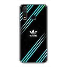 Чохли Адидас для Vivo Y19 (AlphaPrint) (Адідас з полосами)