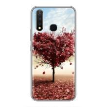Чехлы для любимой на ВiВО Y19 (VPrint) (Дерево серце)