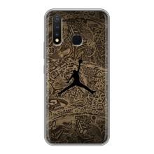 Чохли для Vivo Y19 - з картинкою JORDAN (AlphaPrint) (Logo Jordan)