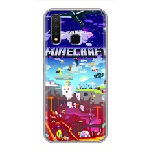 Чехол майнкрафт для Vivo Y19 (MINECRAFT)