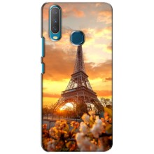 Чохол Ейфелева Вежа Vivo Y19 - (AlphaPrint) – Сонячня вежа