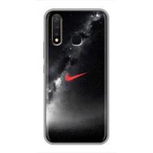 Чохол для Vivo Y19 - з принтом Найк (AlphaPrint) (Найк червоний)