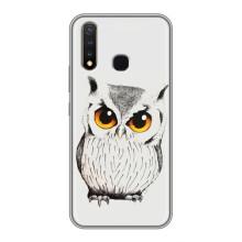 Чохол з пташками на Vivo Y19 (VPrint) (Мила Сова)