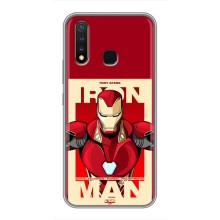 Чехол Супергерой Железный человек на Vivo Y19 (Iron man)