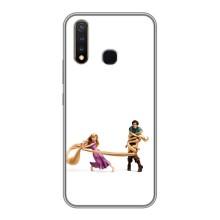 Чехол Рапунцель для Vivo Y19 – Рапунцель и Флин