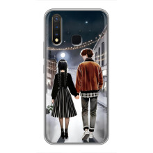 Чохол з дизайном Венздей 2 на Vivo Y19 – Венздей і Тайлер