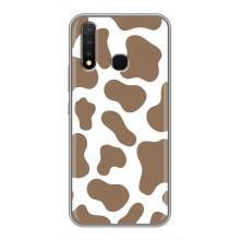 Чохол з принтом корови на ВiВО Y19 – Коричневий принт