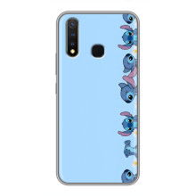 Чехол с принтом Стич на Vivo Y19 (Стич фон)