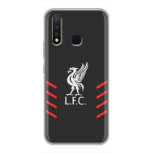 Силиконовые Чехлы принт Футбол на Vivo Y19 – Эмблема Liverpool