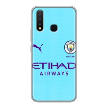 Силиконовые Чехлы принт Футбол на Vivo Y19 (Man City)