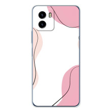 Чехол цветочный дизайн для Vivo Y19s Pro – Розовый фон