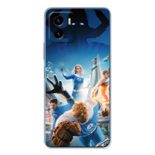 Чохол з принтом Фантастична четвірка для Vivo Y19s Pro – Герої фантастичної четвірки