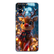 Яскравий чохол для Vivo Y19s Pro з Зимові Оленята – Олень з шарфом