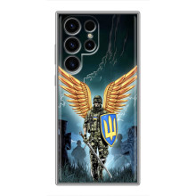 Чехол с украинским воином на ViVO Y19s – Крылатый воин