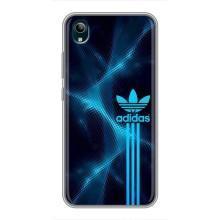 Чохли Адидас для ViVO Y1s (AlphaPrint) (Синій Адідас)