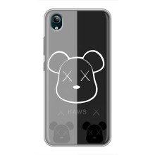 Чехлы для ViVO Y1s - Bearbrick Louis Vuitton (PREMIUMPrint) – БеарБрик глаза