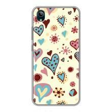 Чехлы для любимой на ВіВО У1с (VPrint) (Сердечки)