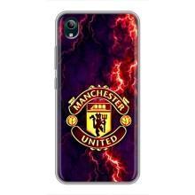 Чохол Манчестер Юнайтед для ВіВО У1с (AlphaPrint) (вогняний Манчестер)
