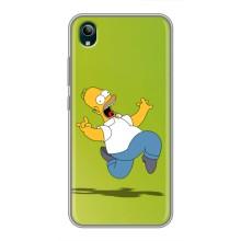 Чjхол з Сімпсонами для ViVO Y1s (VPrint) (Гомер Сімпсон)