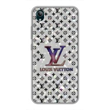 Чехол Стиль Louis Vuitton на ViVO Y1s (Яркий LV)