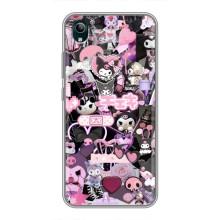 Чехол с кроликом Куроми на ViVO Y1s – Коллаж Куроми