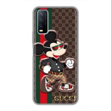 Чехлы Бренд GUCCI для ViVO Y20 (Маус Гуччи)