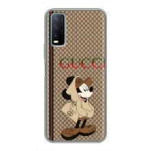 Чехлы ГУЧЧИ для Виво у20 (AlphaPrint) (Mickey GUCCI)