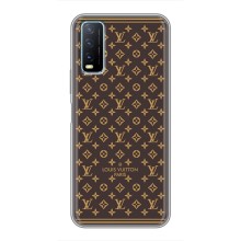 Чехлы Луи Витон для ViVO Y20 (AlphaPrint - LOUIS VUITTON) (обои LV)