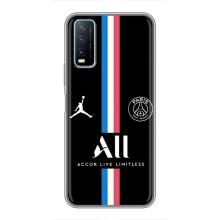 Чехлы PSG для ViVO Y20 (AlphaPrint) (футболка ПСЖ)
