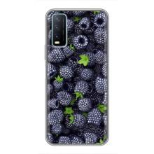 Чехлы с Фруктами для ViVO Y20 (VPrint) (Ежевика)