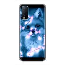 Чехлы с картинкой Лисички для ViVO Y20 (VPrint) (Яркая лисичка)