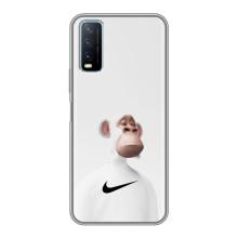 Чехлы с Обезьянами NFT для ViVO Y20 (AlphaPrint) (обезьяна NFT Nike)