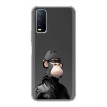 Чехлы с Обезьянами NFT для ViVO Y20 (AlphaPrint) (стильная обезьяна NFT)