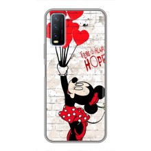 Чехол Disney Mouse ViVO Y20 (PREMIUMPrint) (Heart Minni)