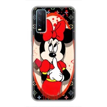 Чехол Disney Mouse ViVO Y20 (PREMIUMPrint) (Минни Маус ЛВ)