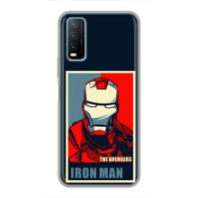 Чехол Супергерой Железный человек на ViVO Y20 – Art Iron man