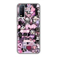 Чохол з кроликом Куромі на ViVO Y20 – Колаж Куромі