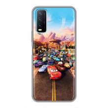 Силіконовий чохол Маквін для ViVO Y20 – Тачки Маквін