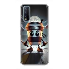 Чехол с мемом Тралалело тралала на ViVO Y20 – Капучино асасино