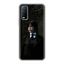 Чехол с дизайном Венздей 2 на ViVO Y20 – Уэнсдей в костюме