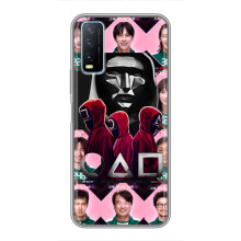 Чохол Гра в кальмара для ViVO Y20 – Персонажі гри кальмара