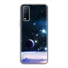 Космические Чехлы для Виво у20 (VPrint) (Космический вид)
