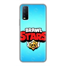 Силиконовый Чехол на ViVO Y20 с картинкой Brawl Stars – Бравл Старс