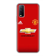 Силиконовые Чехлы принт Футбол на ViVO Y20 – Man United