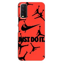 Силіконовый Чохол Nike Air Jordan на Віво Y20 – Just Do It