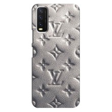 Текстурний Чохол Louis Vuitton для Віво Y20 – Бежевий ЛВ