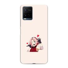 Чехлы Персонажи Аниме Наруто для Vivo Y21 / Y21s (AlphaPrint)