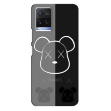 Чохли для Vivo Y21 / Y21s - Bearbrick Louis Vuitton (PREMIUMPrint) – БеарБрік очі